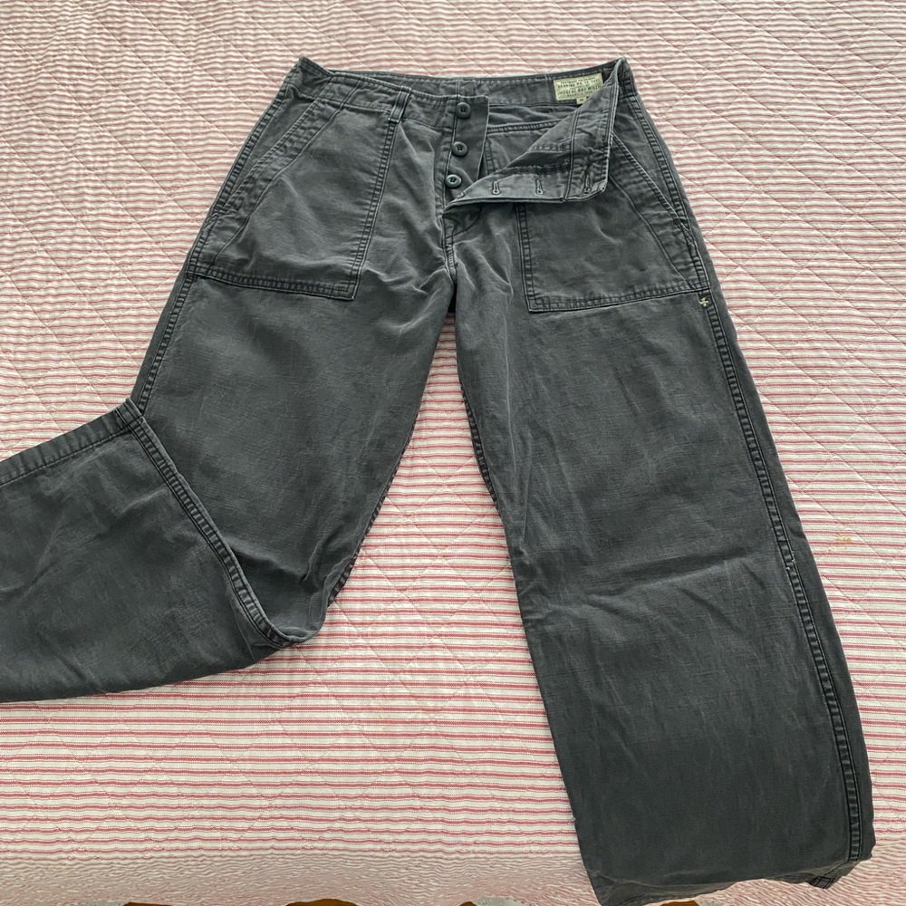 imogene + willie Black Women's Blake Military Trouser